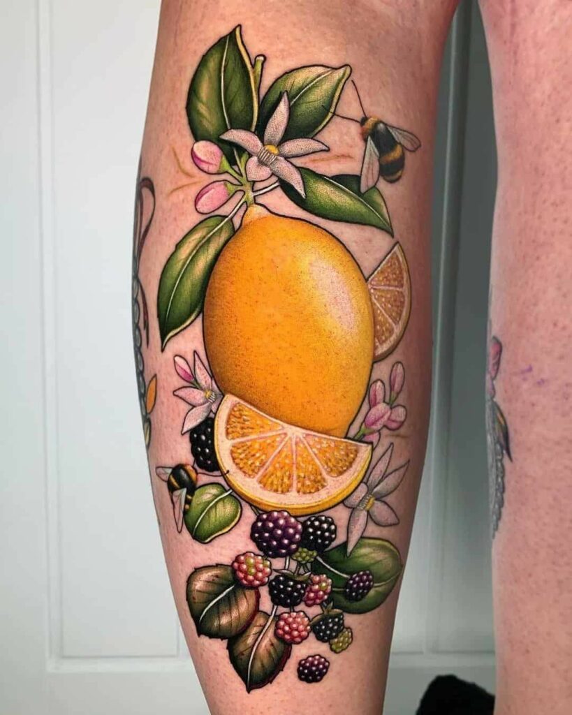 Peach Tattoos 90