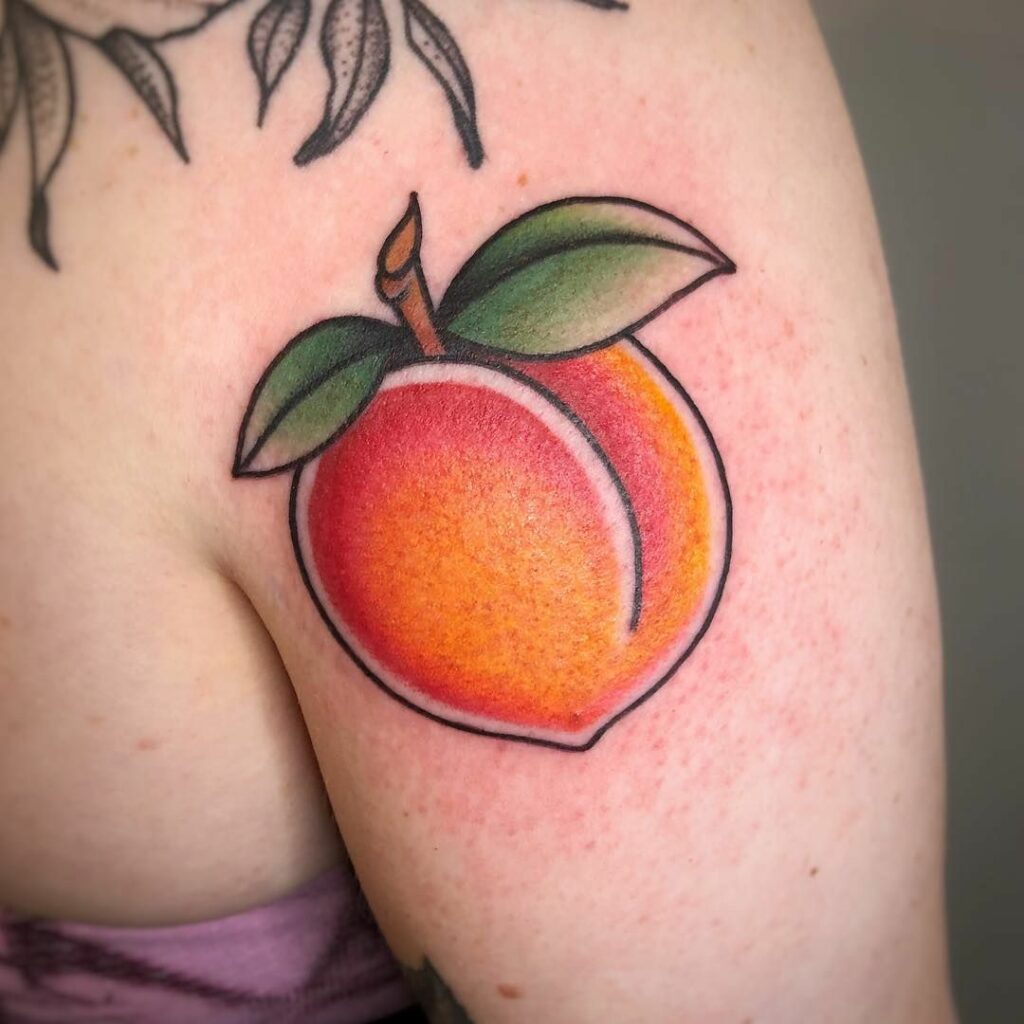Peach Tattoos 99
