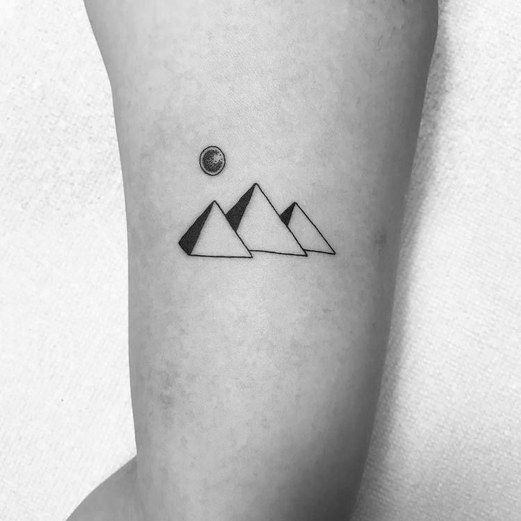 Pyramid Tattoo 131
