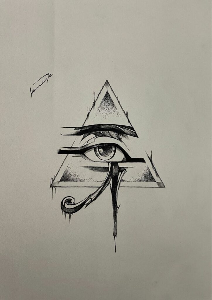 Pyramid Tattoo 60