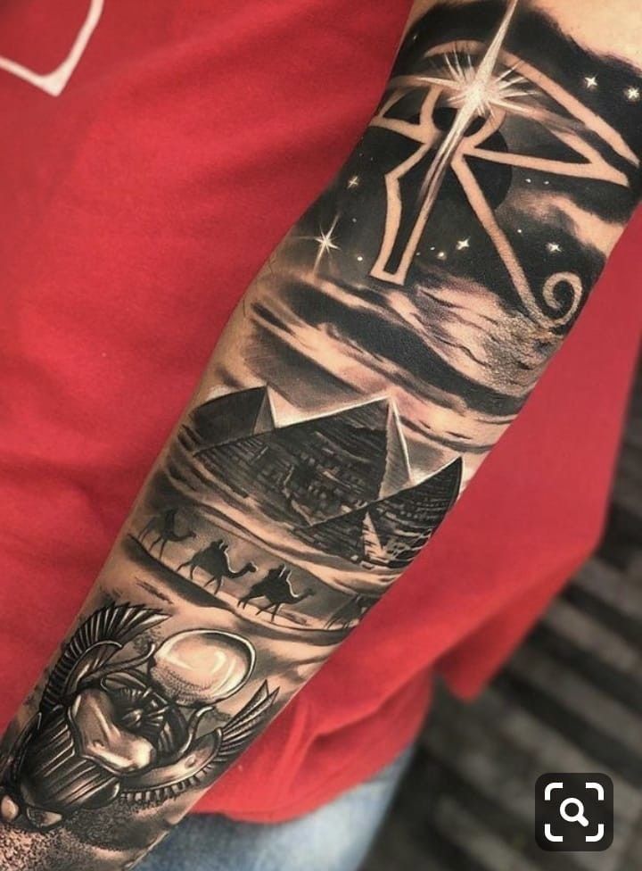 Pyramid Tattoo 66