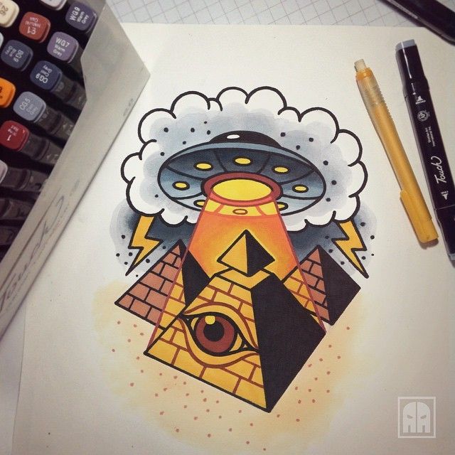 Pyramid Tattoo 94