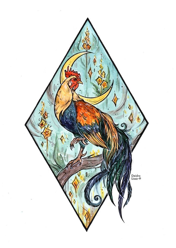 Rooster Tattoo 134