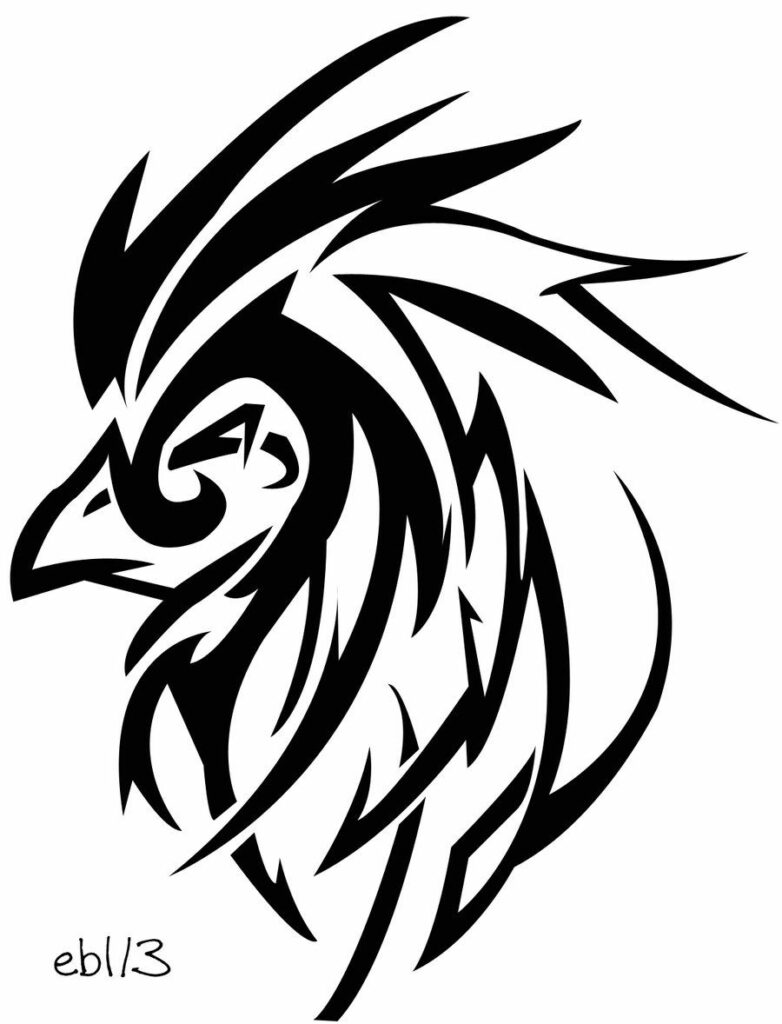 Rooster Tattoo 157