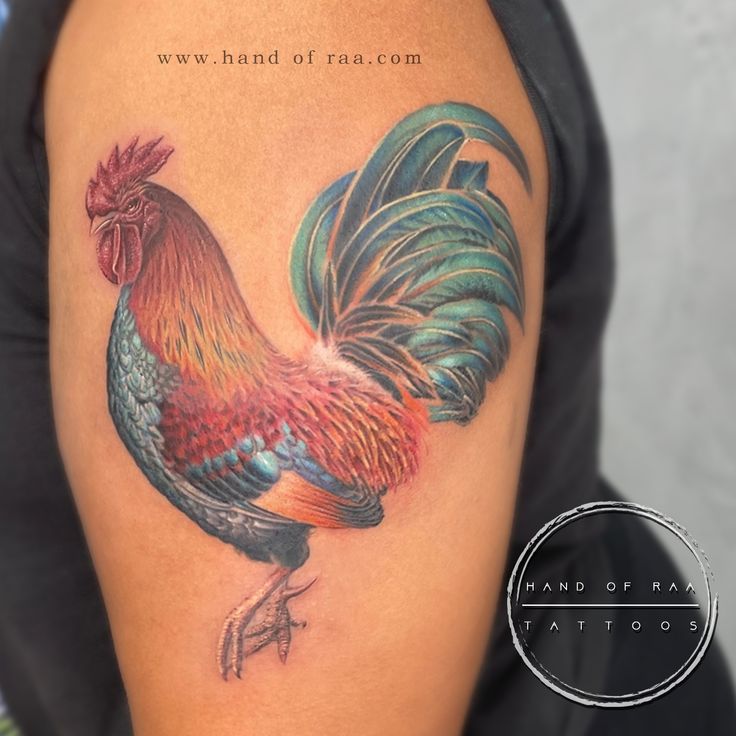 Rooster Tattoo 164