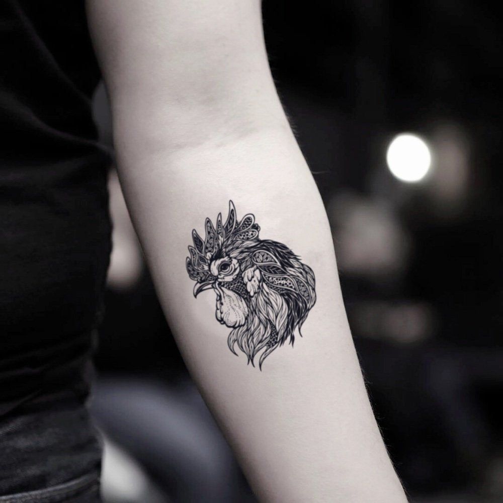 Rooster Tattoo 175