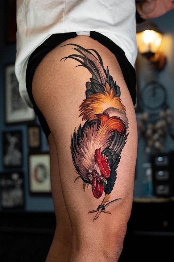 Rooster Tattoo 183