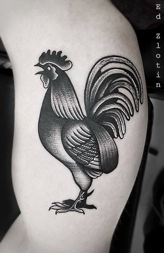 Rooster Tattoo 189