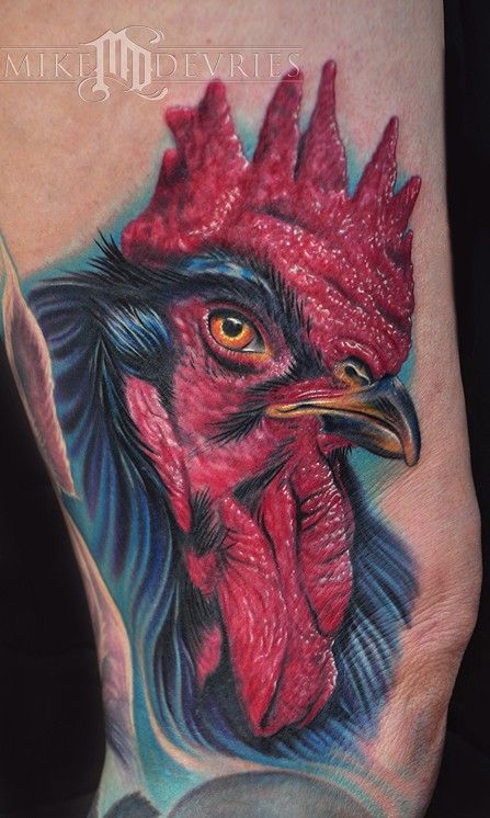 Rooster Tattoo 193