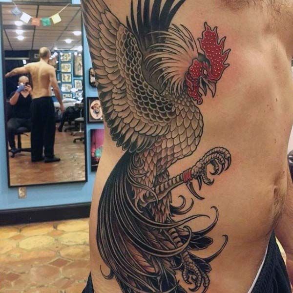 Rooster Tattoo 198