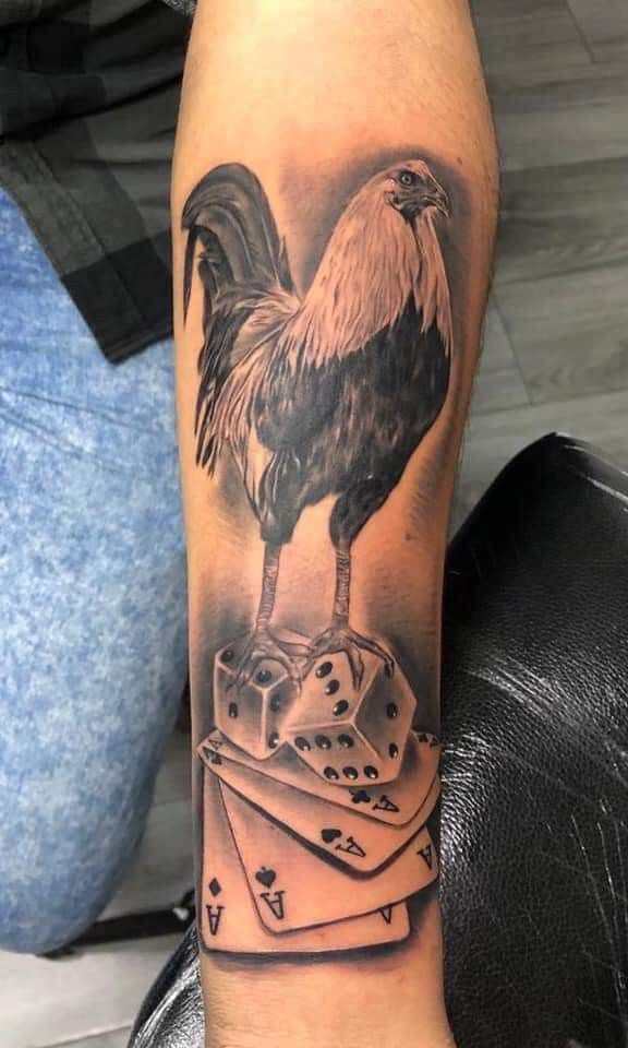 Rooster Tattoo 203