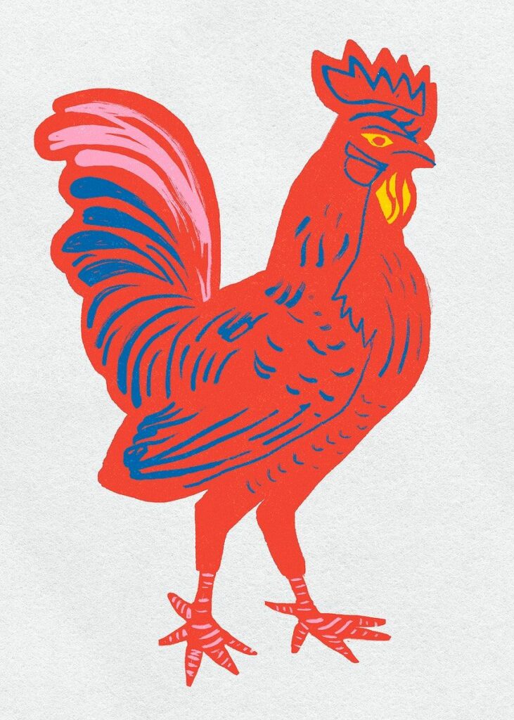 Rooster Tattoo 22