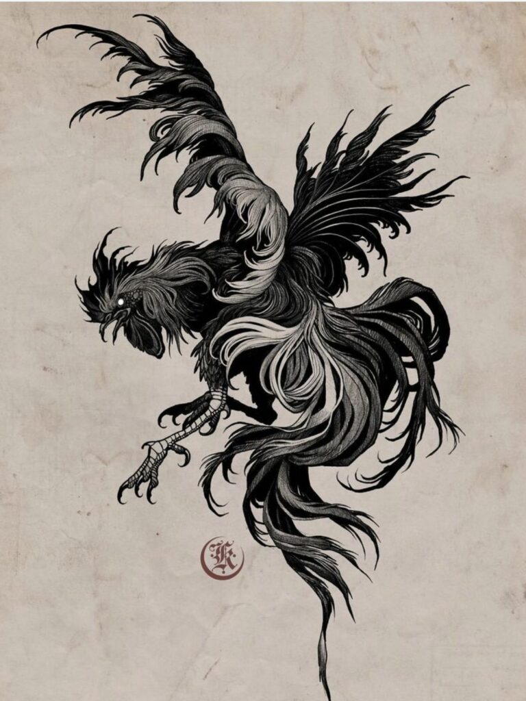 Rooster Tattoo 23