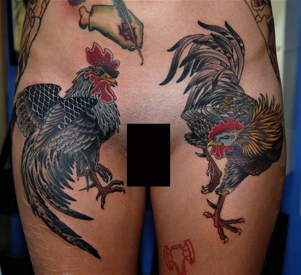 Rooster Tattoo 233