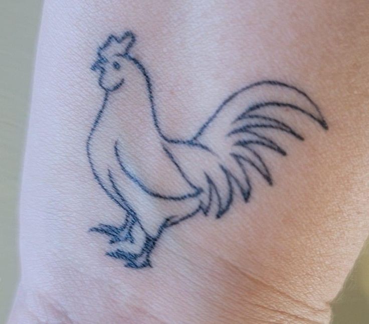 Rooster Tattoo 237