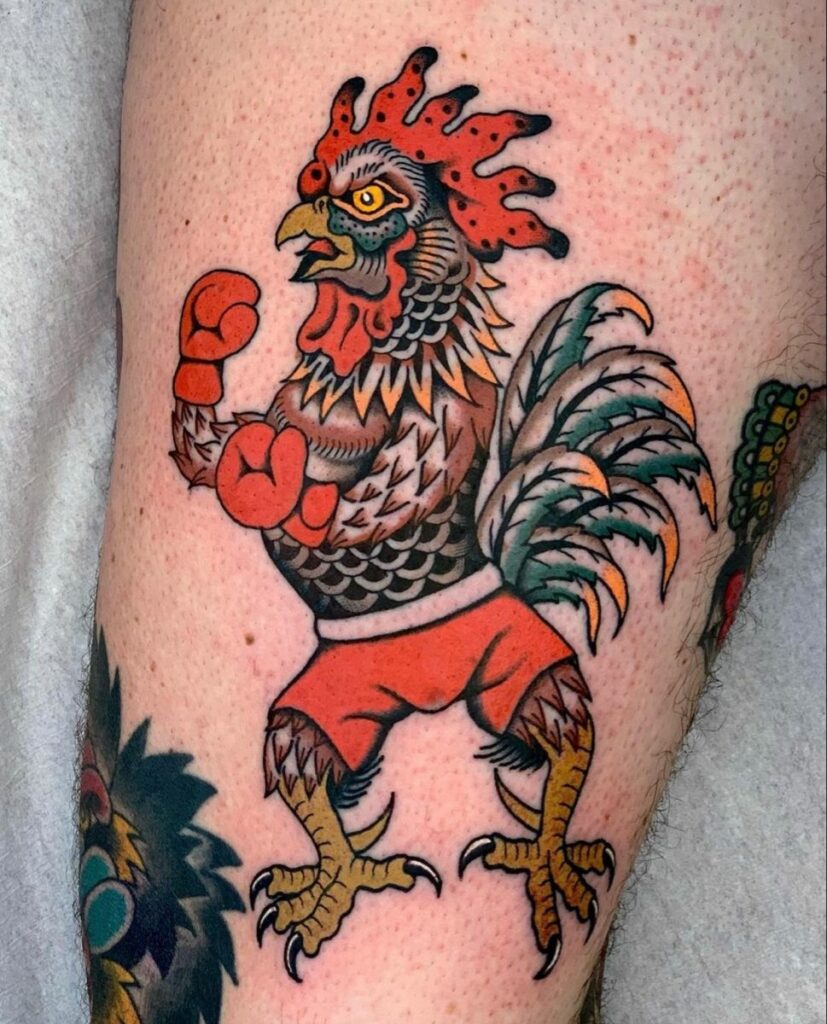 Rooster Tattoo 25