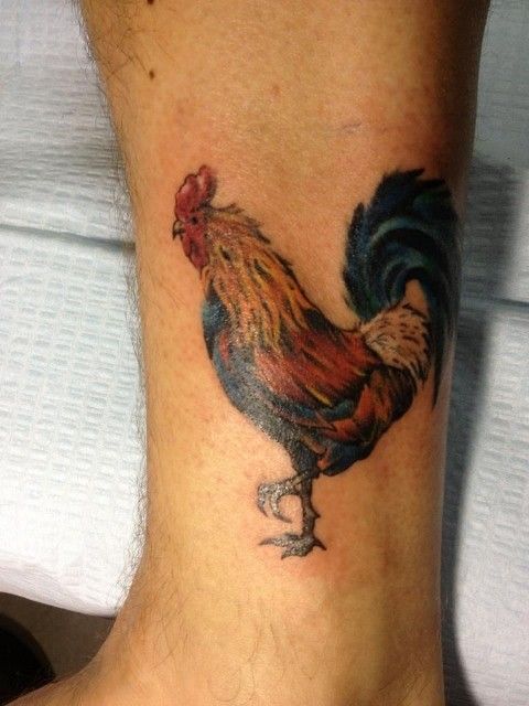 Rooster Tattoo 257