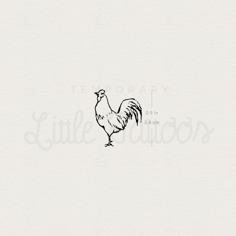 Rooster Tattoo 277