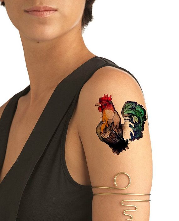Rooster Tattoo 282