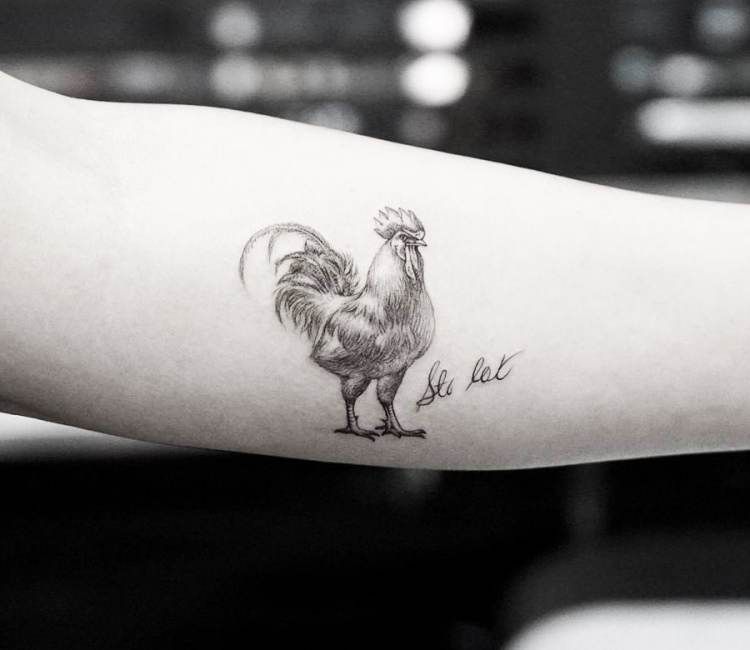 Rooster Tattoo 319