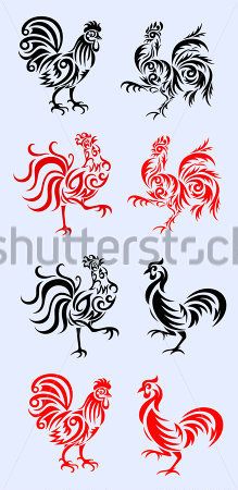 Rooster Tattoo 335