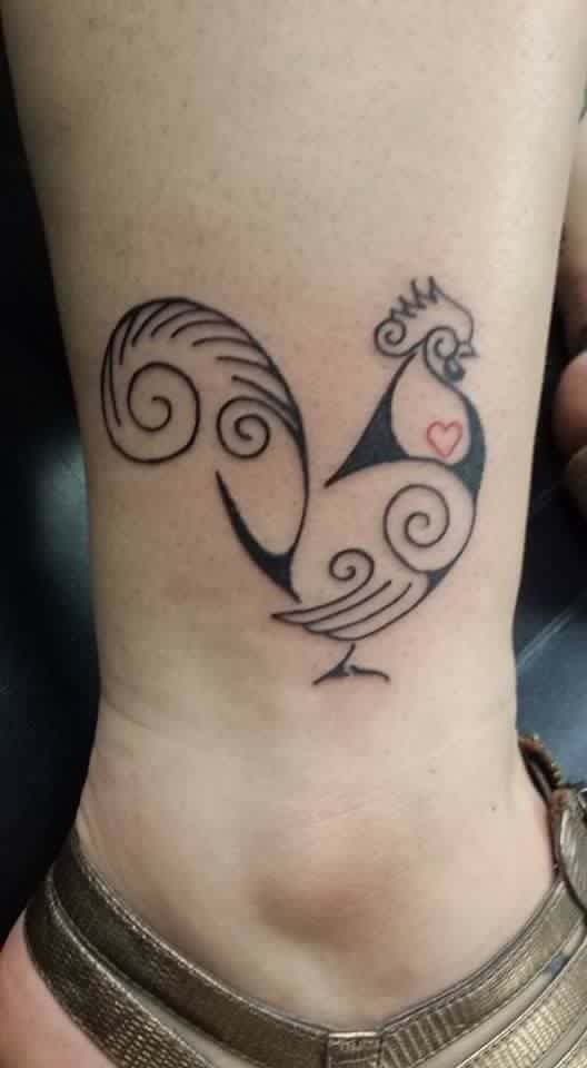 Rooster Tattoo 342