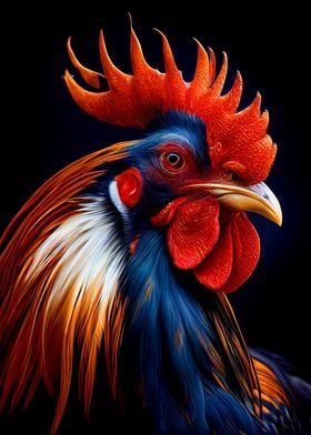 Rooster Tattoo 348
