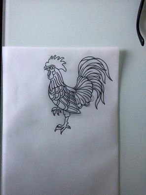 Rooster Tattoo 376