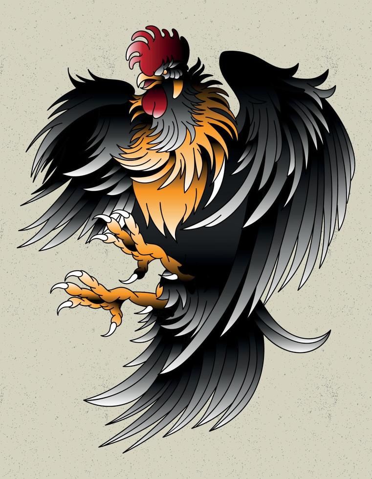 Rooster Tattoo 96