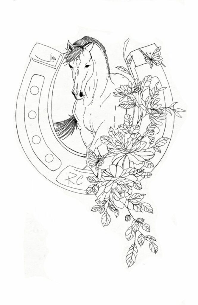Horseshoe Tattoo 104
