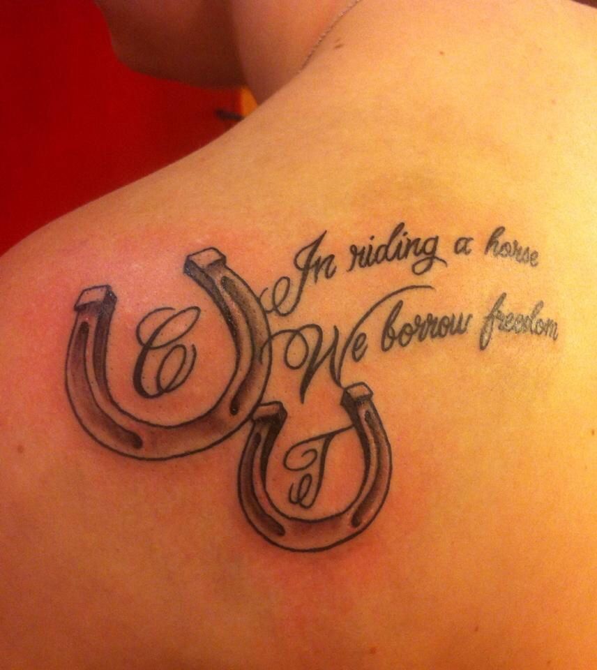 Horseshoe Tattoo 110