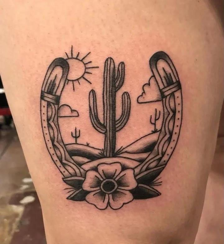 Horseshoe Tattoo 122