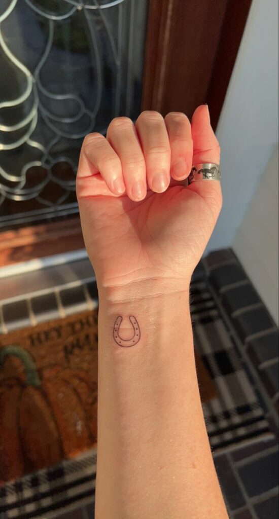 Horseshoe Tattoo 124