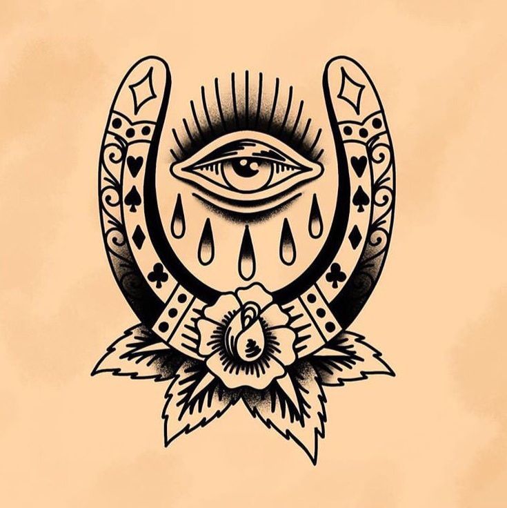 Horseshoe Tattoo 128