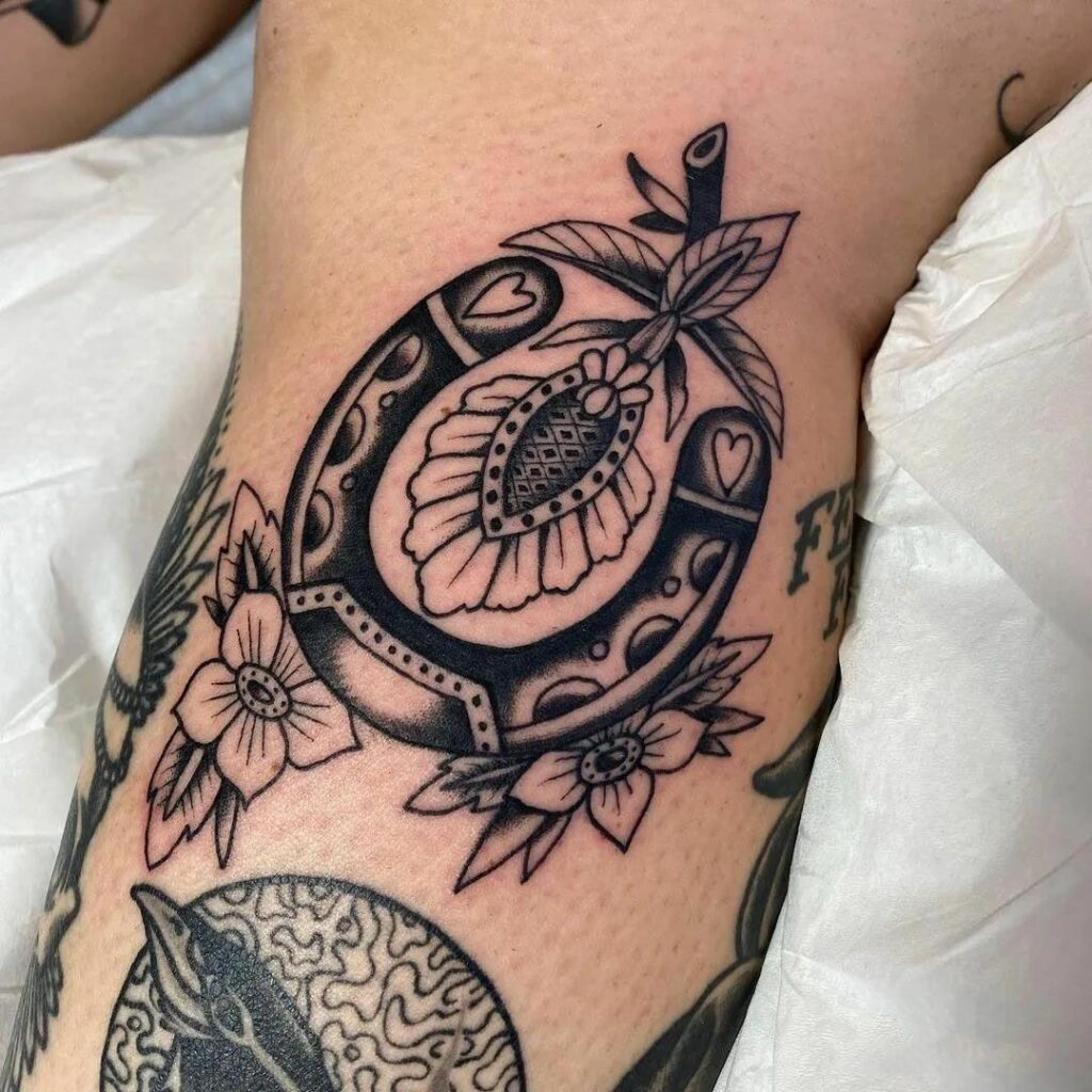 Horseshoe Tattoo 21