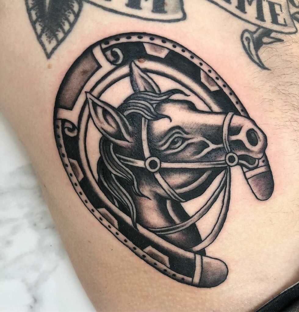 Horseshoe Tattoo 32