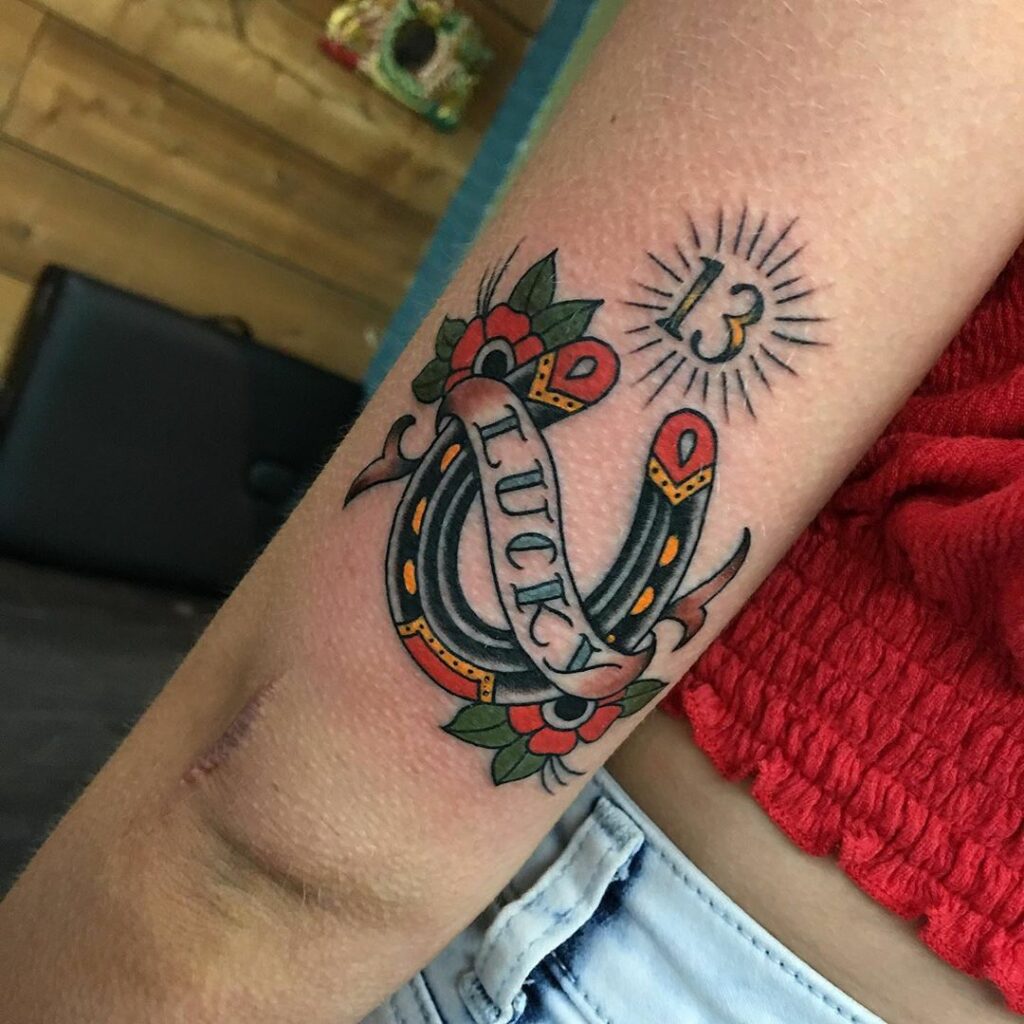 Horseshoe Tattoo 43