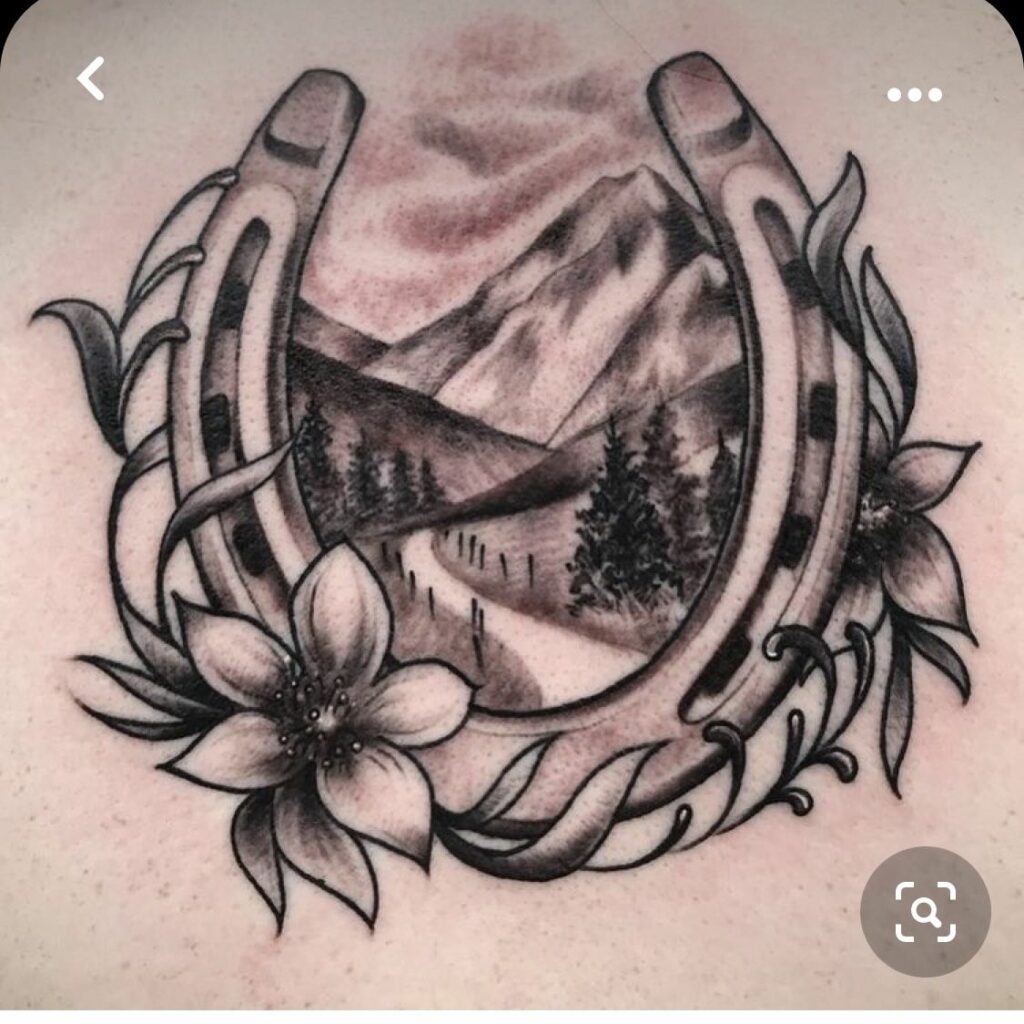 Horseshoe Tattoo 45