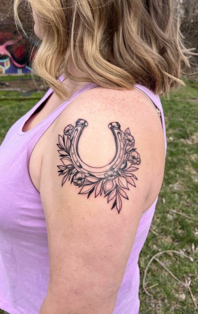 Horseshoe Tattoo 48