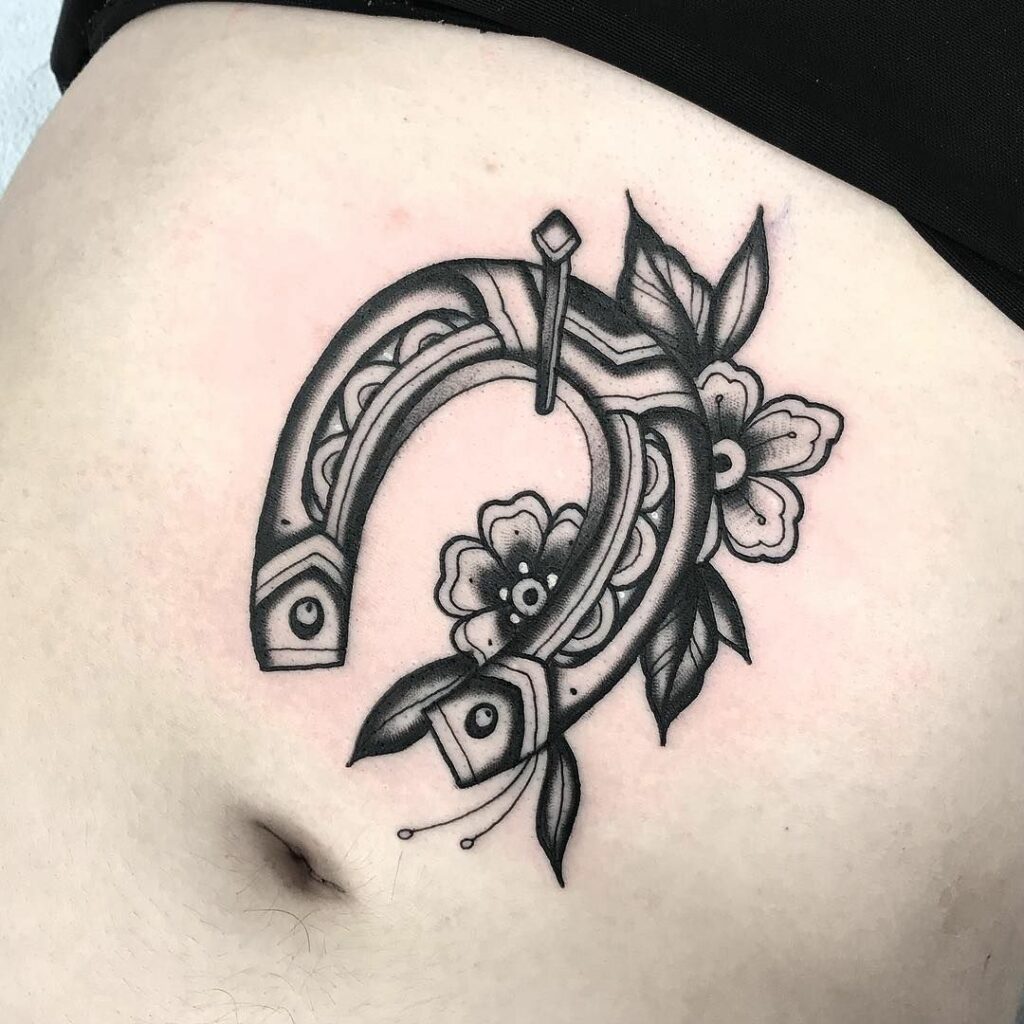 Horseshoe Tattoo 50
