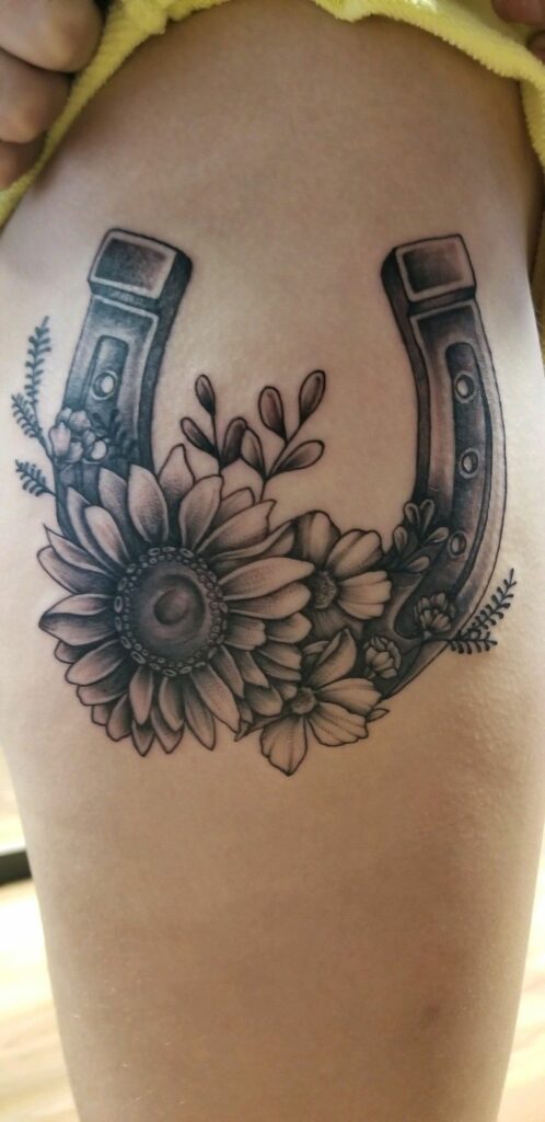 Horseshoe Tattoo 63