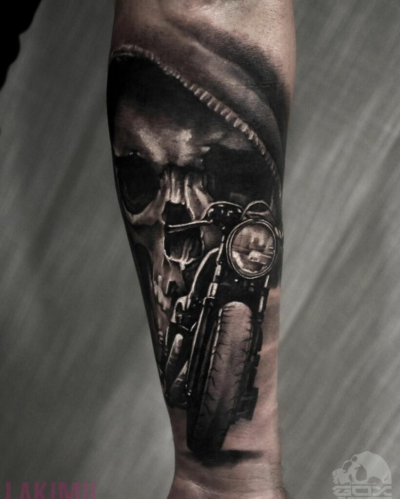Motorcycle Tattoo 107
