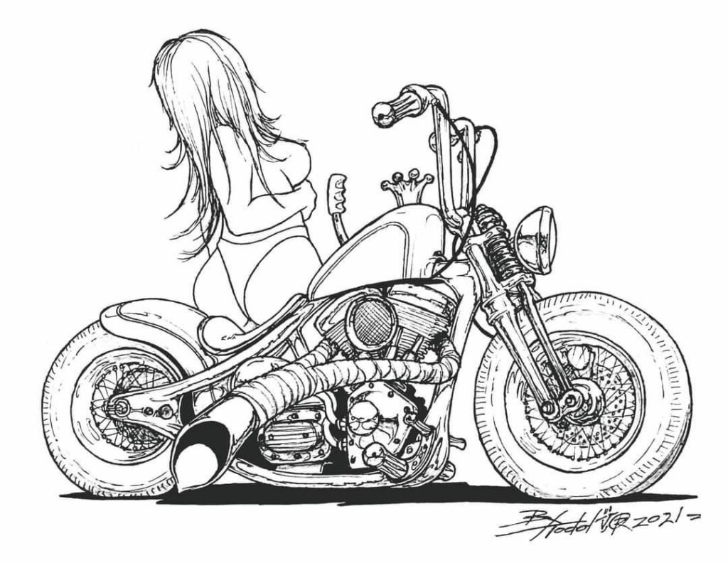 Motorcycle Tattoo 137