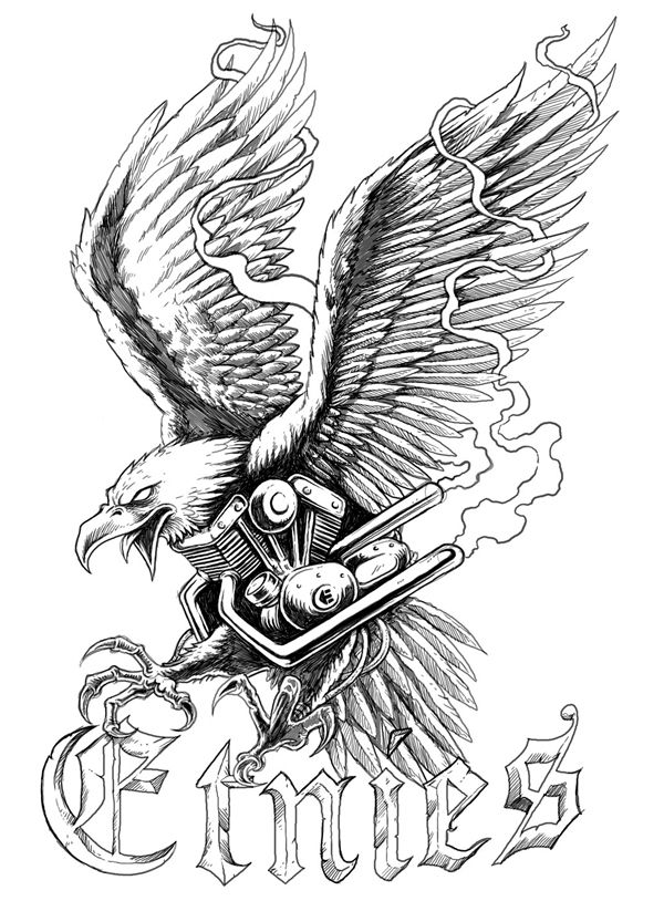 Motorcycle Tattoo 141