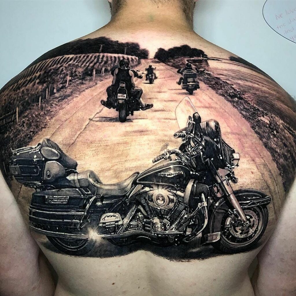Motorcycle Tattoo 36