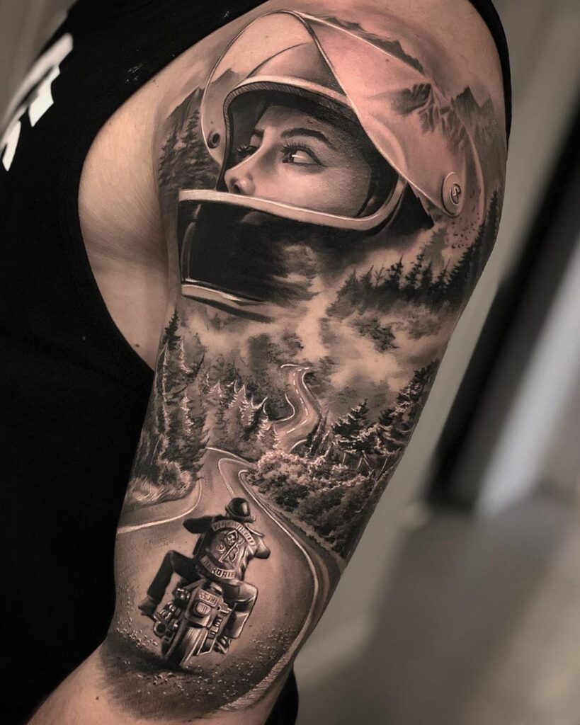 Motorcycle Tattoo 59
