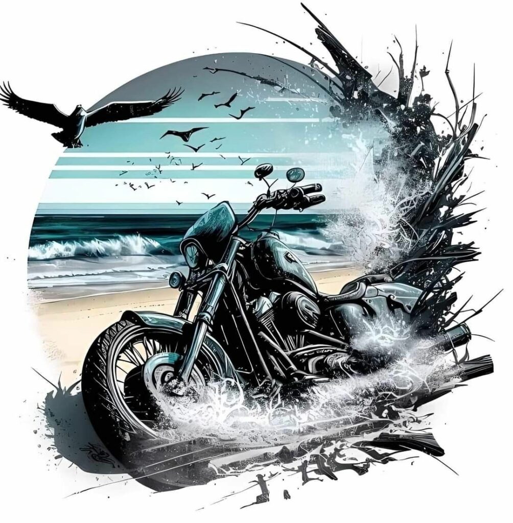 Motorcycle Tattoo 64