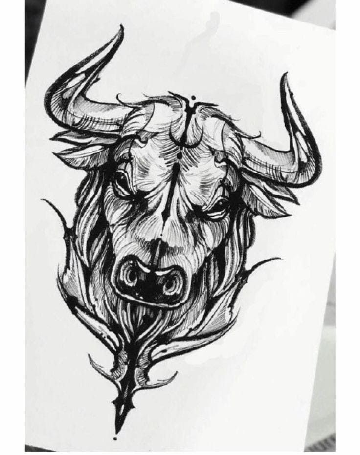 Bison Tattoo 125