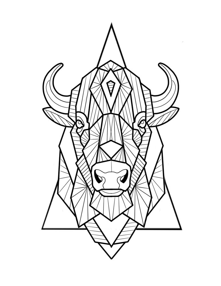 Bison Tattoo 130