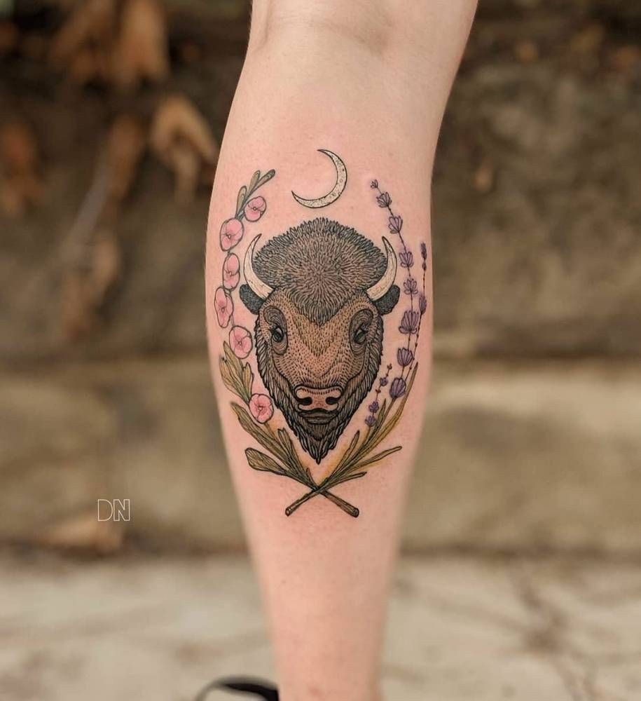 Bison Tattoo 134